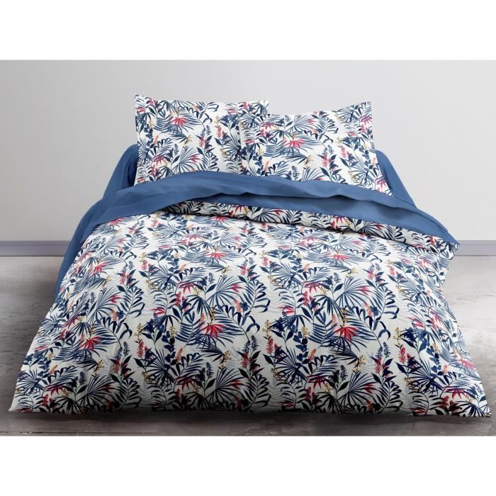 TODAY Parure de couette Microfibre CRAZY EULALIE 220x240cm
