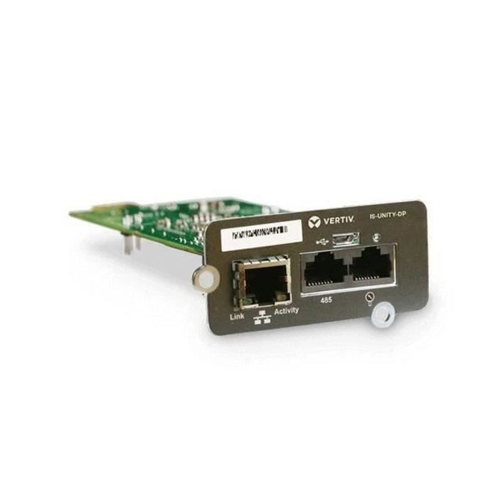 EMERSON Carte de supervision distante Vertiv Liebert INTELlislot Unity Platform Card - 100Mb LAN - 100Base-TX