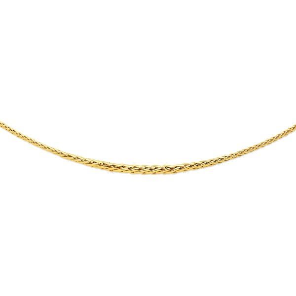 YSORA - Collier or mailles palmier