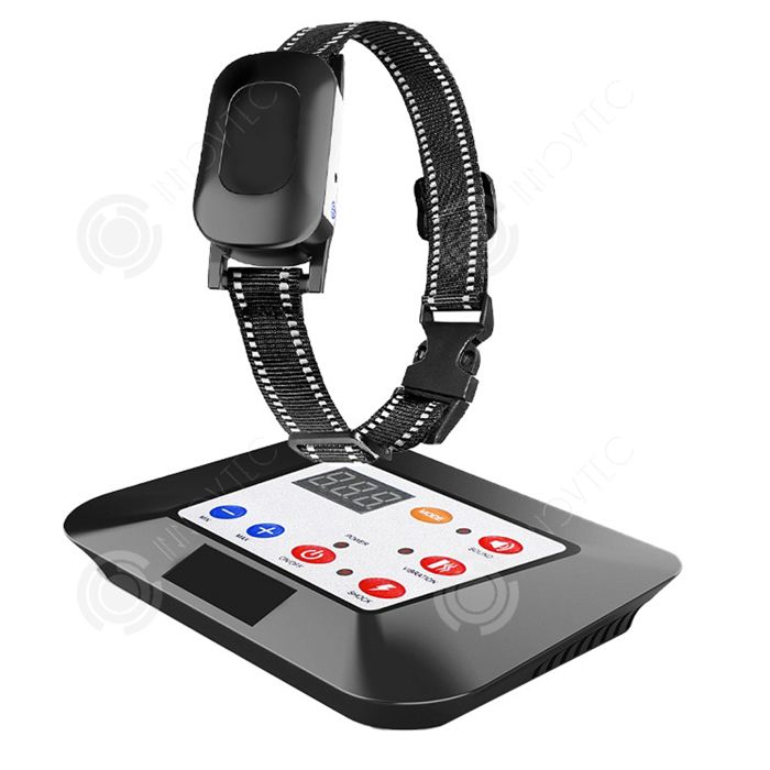 Meilleurs prix pour INN Collier de Dressage 8 - 20 cm 3 Modes Son/Vibration/Choc étanche IPX6 pour Chiens de 3 à 40 Kg Collier de Dressage pour Chiens