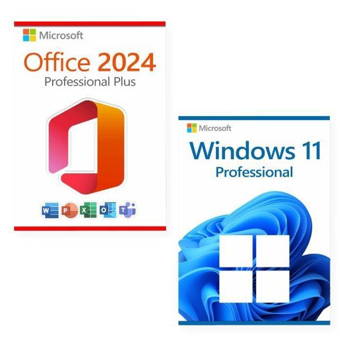 SUPER PACK – Office 2024 Pro Plus + Windows 11 Pro en téléchargement – Livraison 2H par email –  En téléchargement