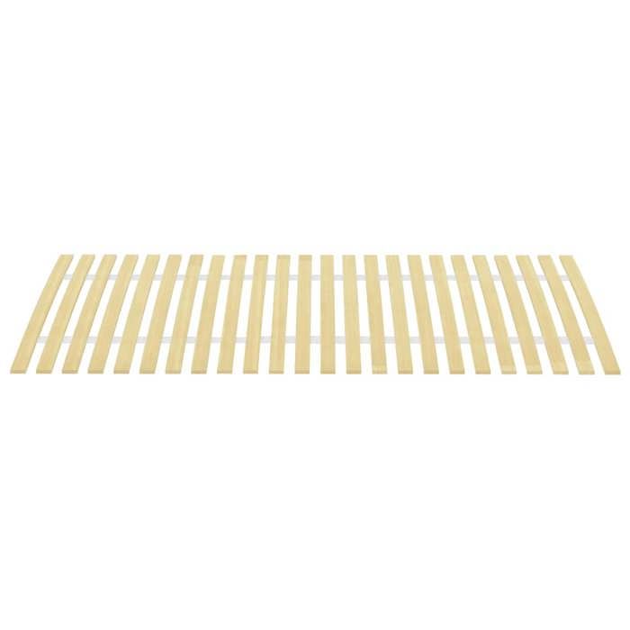 Sommier à lattes - VIDAXL - Cdiscount2025 FAFA3190 - 90x200 cm - 24 lattes courbées - Bois peuplier