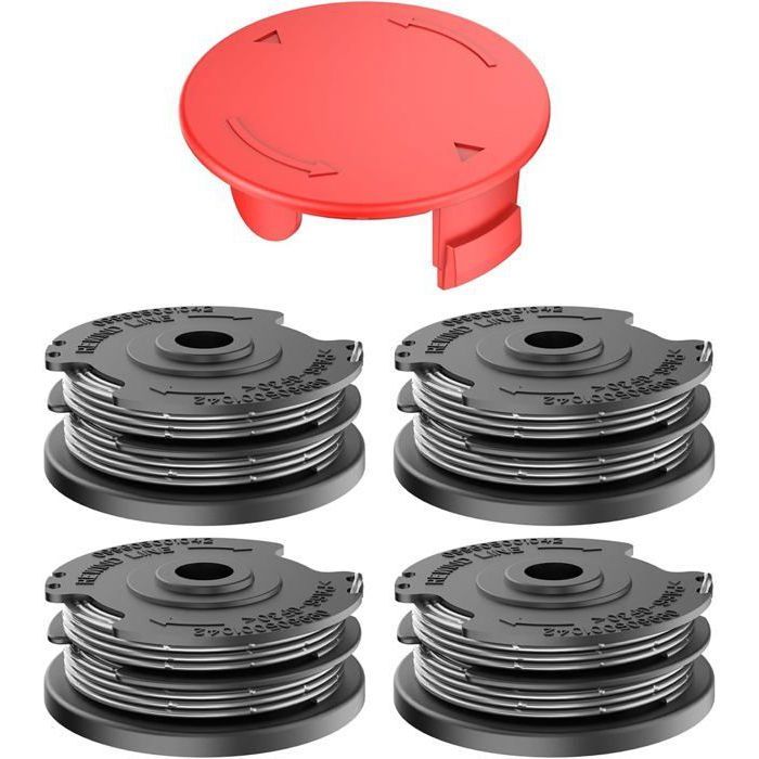 Lot De 4 Bobines Fil De Coupe 6m Bosch ART 24 27 30 - Compatible F016800351 - Qualité Premium