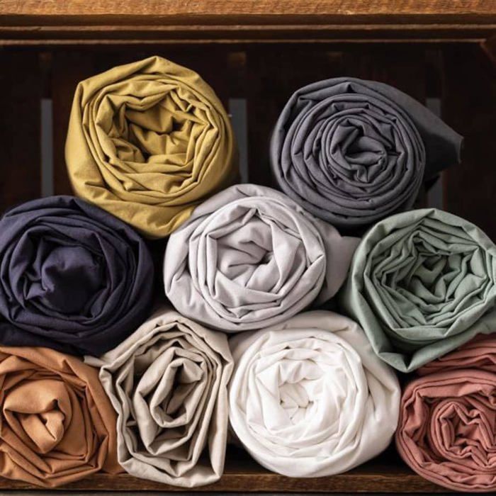 Lot De 5 Draps Housse 100% Coton Pour Plan Incliné - 70 Cm De Large