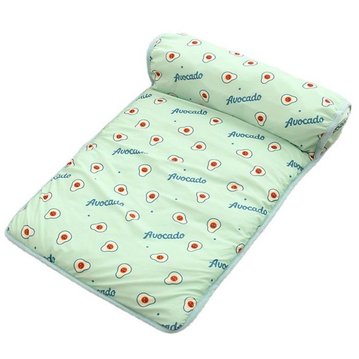 Tapis rafraîchissant pour animaux en soie glacée - Coussin rafraîchissant pour chats et chiens - Coussin pour chien - Panier pour