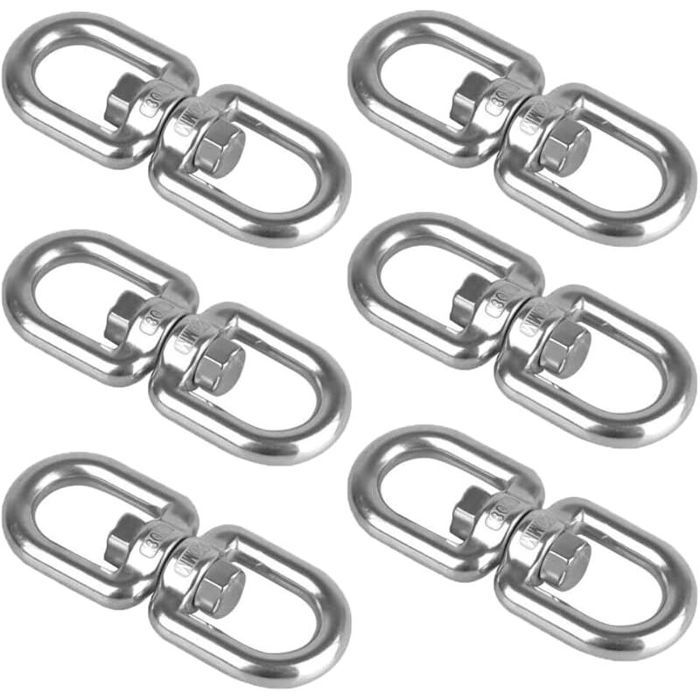 Crochet Suspendu Lourd En Acier Inoxydable 304 – 10 Mm – Pour Balançoire, Sac De Sable, Hamac, Yoga – 150 Ou 180 Mm