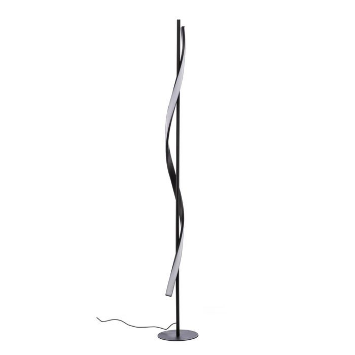 Lampadaire salon ampoules LED - Lindby - lampe sur pied - - noir Lampadaire salon ampoules LED - Lindby - lampe sur pied - - noir