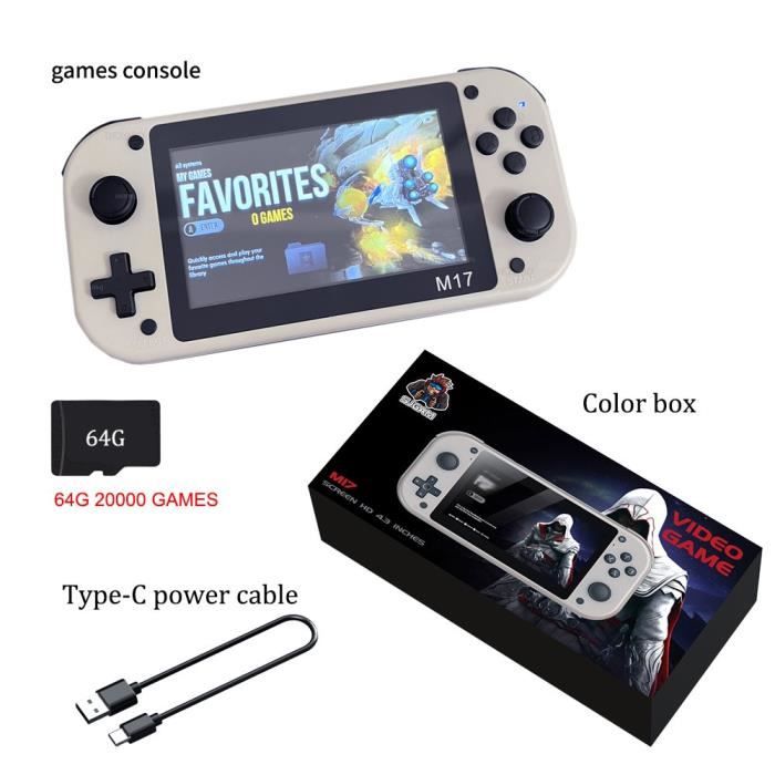 YOSOO Console De Jeu Portable Sortie AV Pour Console De Jeux/ Console De Jeux Vidéo Rétro Pour