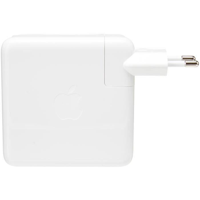 Adaptateur secteur APPLE 96W USB-C Power Adapter - Blanc - Pour MacBook, MacBook Air et MacBook Pro