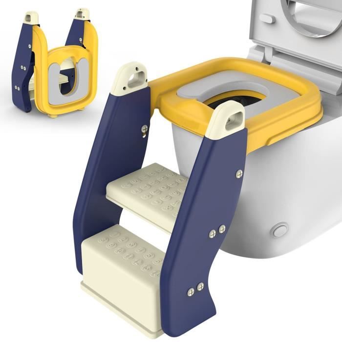 Siège Toilette Enfant Pliable Et Réglable,Réducteur De WC Pour Enfant