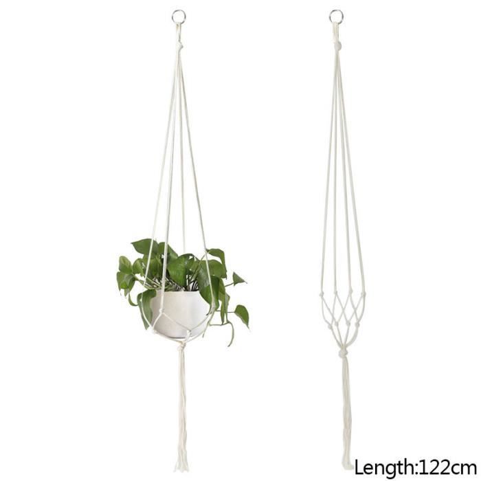 Jardinières Murales Suspendues – Lot De 2 Pots En Résine PP, Design Rotin, Avec Drainage Et Crochets, Pour Balcon, Cuisine, Décoration - 7