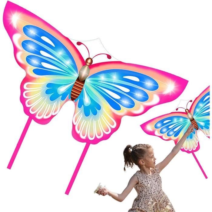 1.45m Papillon Coloré Cerf-Volant AliExpress – Stabilité, Élégance, Fun Enfants & Adultes