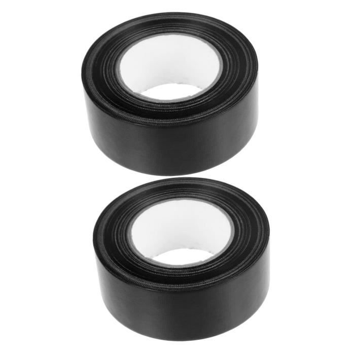 Rouleau Adhésif Noir Crochet Et Boucle (Velcro) - 2 Rouleaux De 30 Pieds X 1 Pouce, Autocollant Puissant