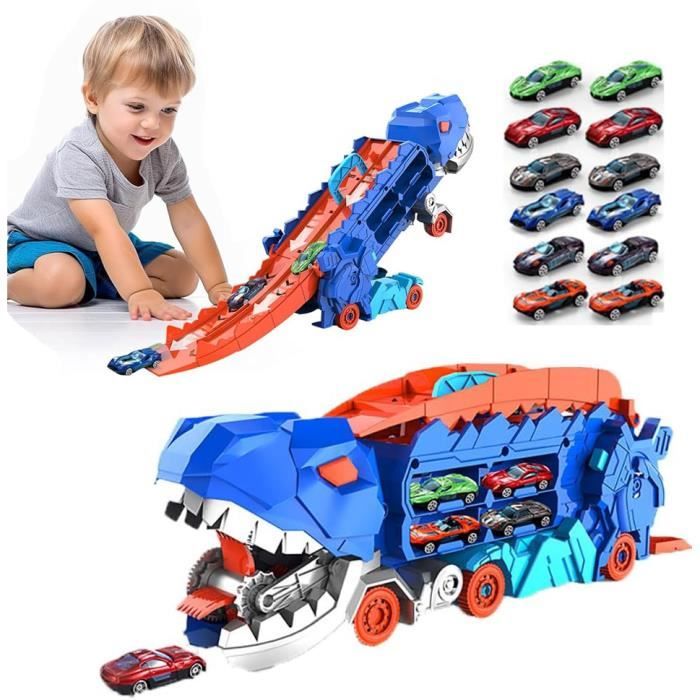 Camion Dinosaure avec Voitures