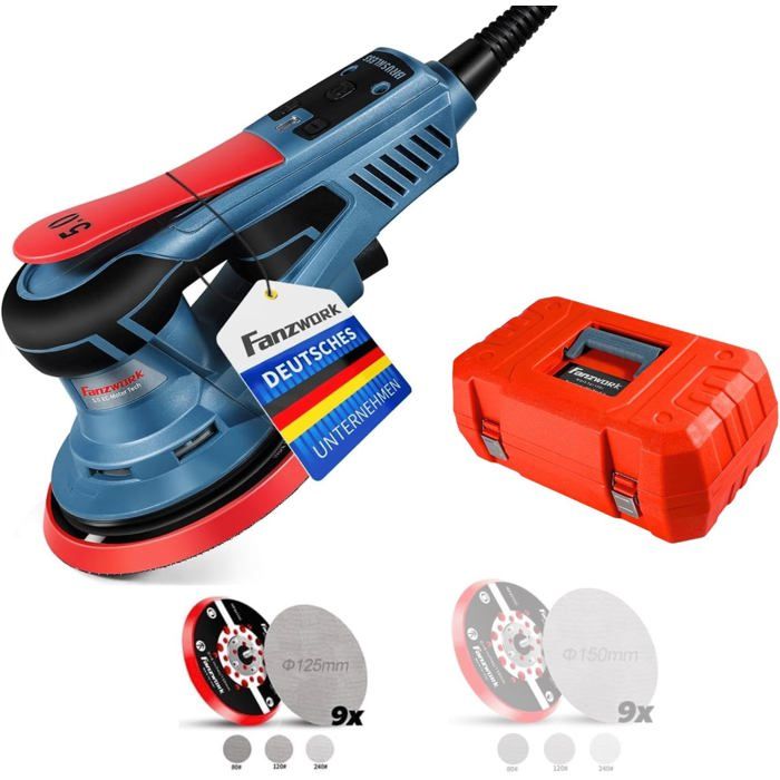 Ponceuse excentrique - FANZWORK - Ponceuse Excentrique - Moteur EC