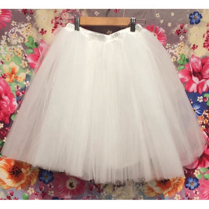 jupe tutu blanche