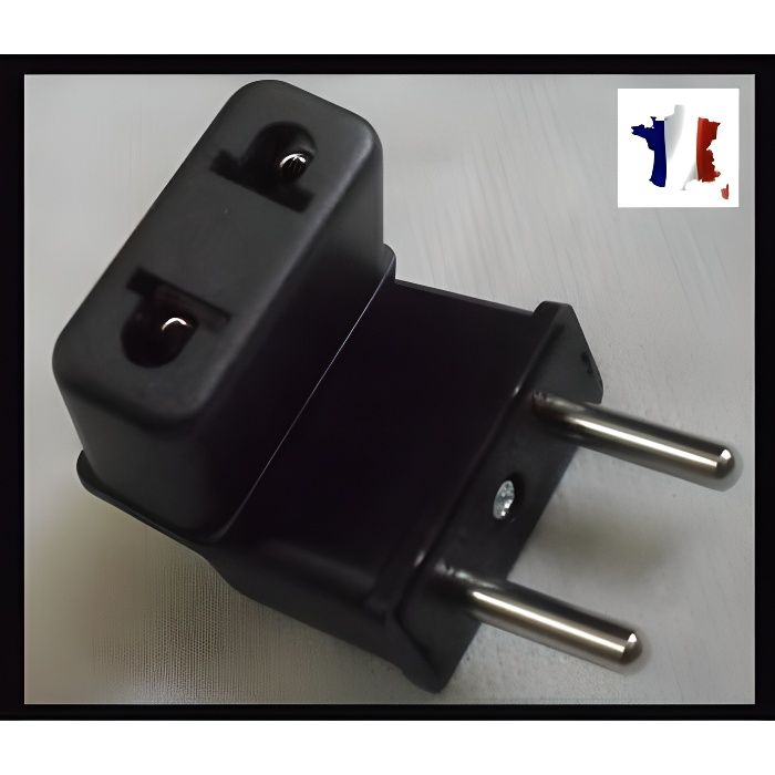 AdaptateurPriseChargeurChine/Usa/Japon Vers France/Eu. Cdiscount Bricolage
