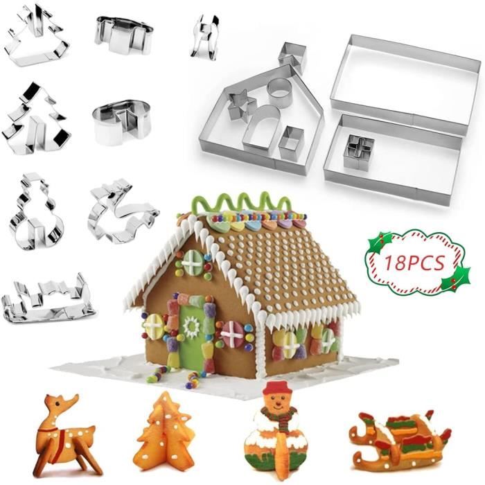 Emporte-pièce Poker WOWOWO - Lot 4 Pièces Acier Inoxydable