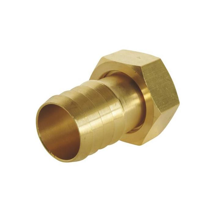 RACCORD DROIT CANNELE 1/4" SORTIE Ø6 MM LAITON RACCORD DROIT CANNELE 1/4" SORTIE Ø6 MM LAITON
