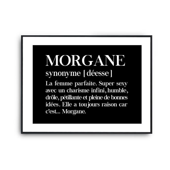 Affiche Prénom définition Humour Poster Décoration Murale