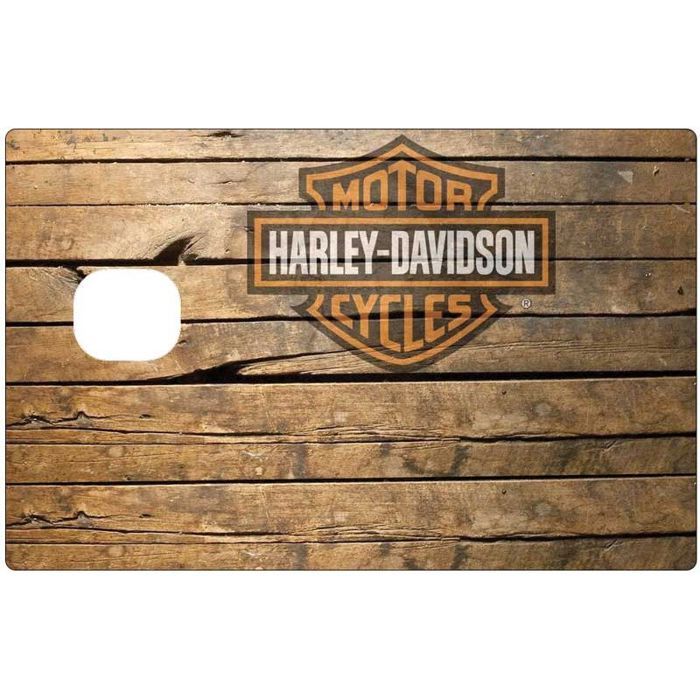 Logo Harley Motor Cycles en bois découpé - België