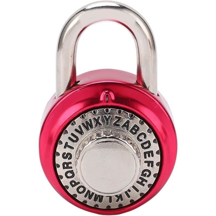 Cadenas à Combinaison Portable – Alliage Zinc & Acier Trempé, 5 Chiffres, Réinitialisable, 5.5x9.4 Cm – Idéal Casier, Voyage, Maison