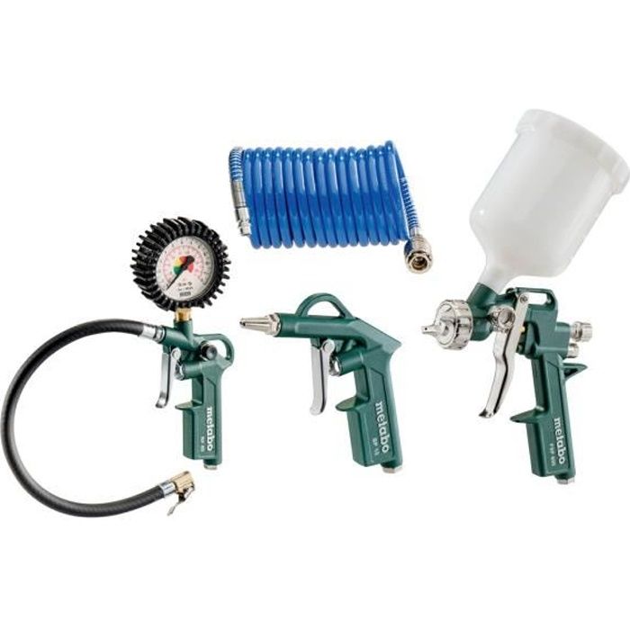 Metabo Set doutils pneumatiques LPZ 4 Set 601585000 1 pc