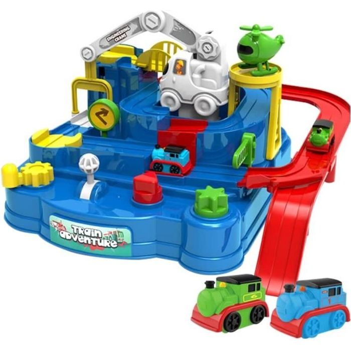 Circuit Voiture Enfant Piste Aventure De Voiture Jouet Pistes De Voiture Jeux Montessori Profite Aux Jouets Intellectuels Cdiscount Beaux Arts Et Loisirs Creatifs