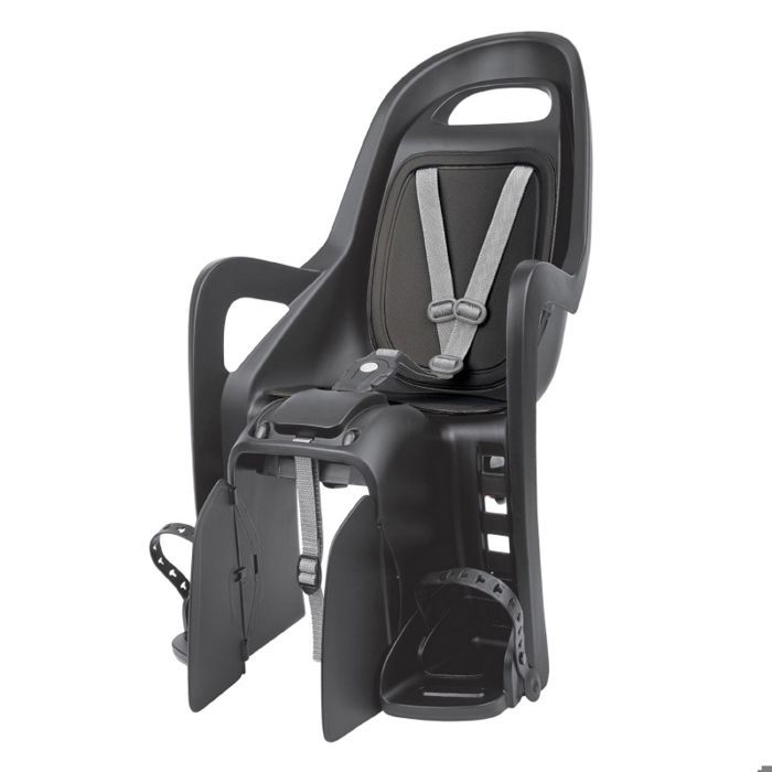 Porte-bébé de randonnée Polisport Groovy CFS - Noir et gris foncé - Jusquà 22kg