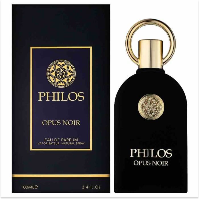 Eau de Parfum - Alhambra - Philos Opus Noir - Mixte - 80ml - Concentration élevée