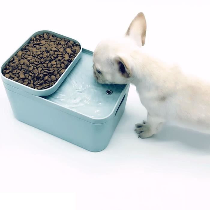 2 L Usb 2 En 1 Distributeur Croquette Eau Chat Distributeur Automatique Nourriture Chat Distributeur D Eau Chien Vert Cdiscount