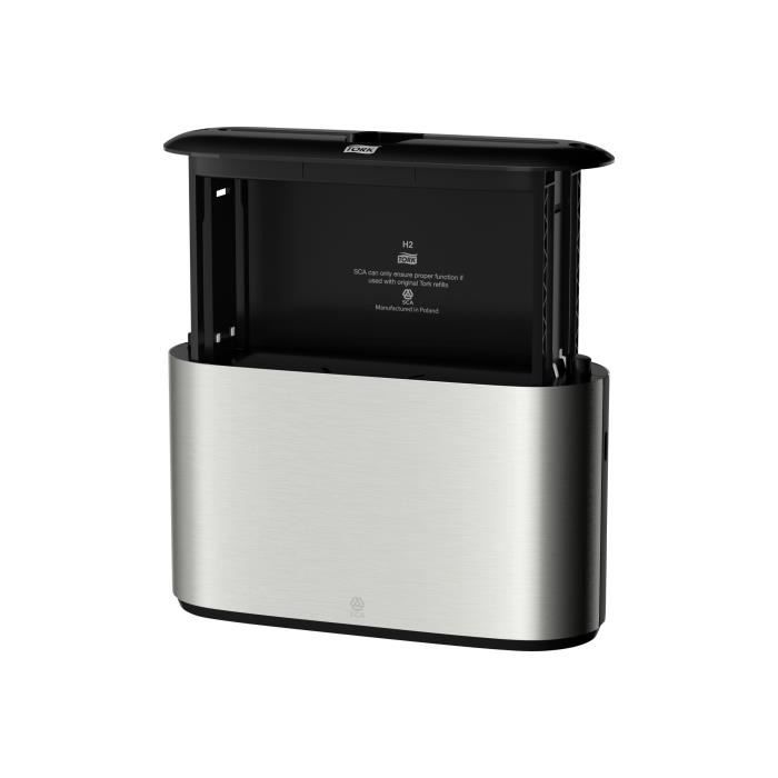 Tork Xpress® Distributeur pour essuie-mains interfoliés en acier inoxydable H2