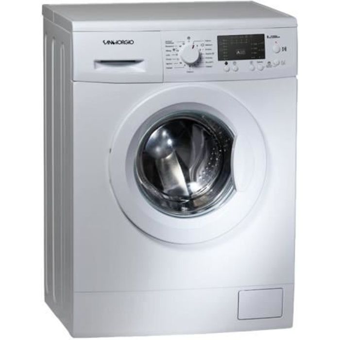 Lave-linge - San Giorgio - FS710AL - Capacité 7 kg - Chargement frontal - Blanc