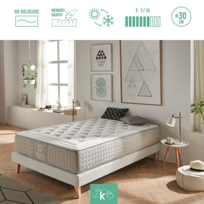 Kama Haus Matelas Viscographene Elite 160x200 Mousse A Memoire