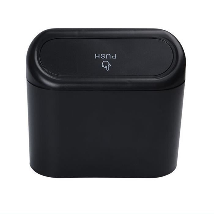 UR URLIFEHALL Poubelle D'intérieur De Voiture, Boîte De Rangement Multifonction, Porte-gobelet, Poubelle Automobile