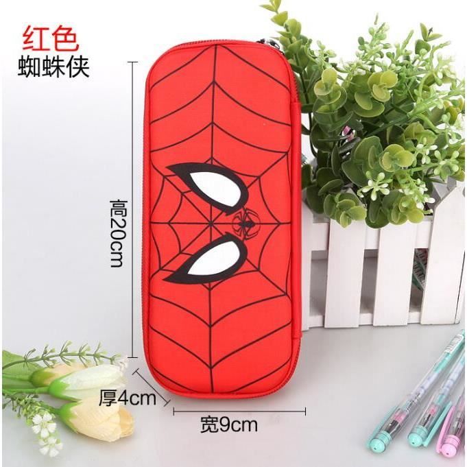 Cartable - Children - Étui à crayons b - Rouge - Mixte - Zippée ...