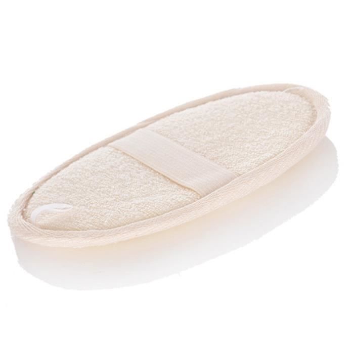 Tampon de lavage exfoliant pour le corps de l'éponge de douche de bain