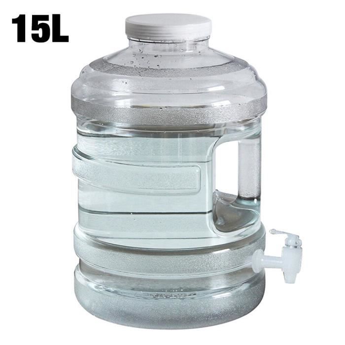 Récipient De Stockage D'eau De Camping : Carafe D'eau En Plastique Grande Bouteille Pour La Randonnée, L'alpinisme, Le Pique-nique, La Pêche, La Voiture, Le Bureau 0,8 Gallons/30 (couleur : Bleu