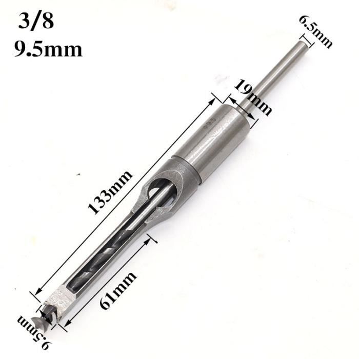 Mèche à Bois Hélicoïdale 3mm X 10mm X 230mm - Uxcell, Pour Perceuse