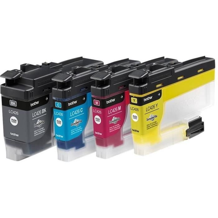 Pack de 4 cartouches dencre LC426VAL - BROTHER - Noir Cyan Magenta Jaune - MFC-J4335DWXL MFC-J4340DW MFC-J4535dw etc