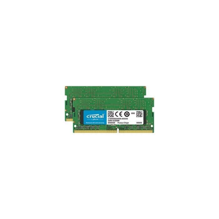 Vente Memoire PC CRUCIAL Module de RAM - 32 Go - DDR4-2400/PC4-19200 DDR4 SDRAM - CL17 - 1,20 V - Non-ECC pas cher Vente Memoire PC CRUCIAL Module de RAM - 32 Go - DDR4-2400/PC4-19200 DDR4 SDRAM - CL17 - 1,20 V - Non-ECC pas cher