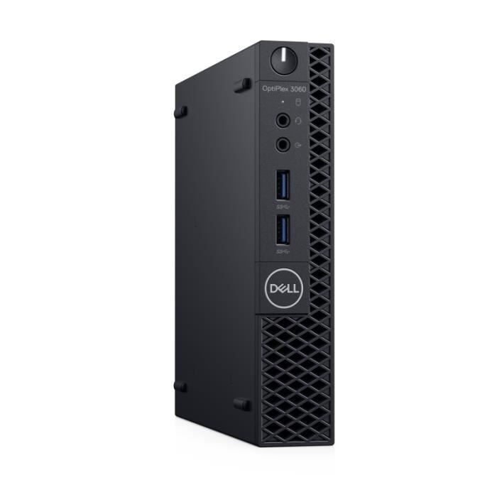 Ordinateur de bureau – Dell OptiPlex 3060 Micro – Linux – 8Go – 128 Go SSD