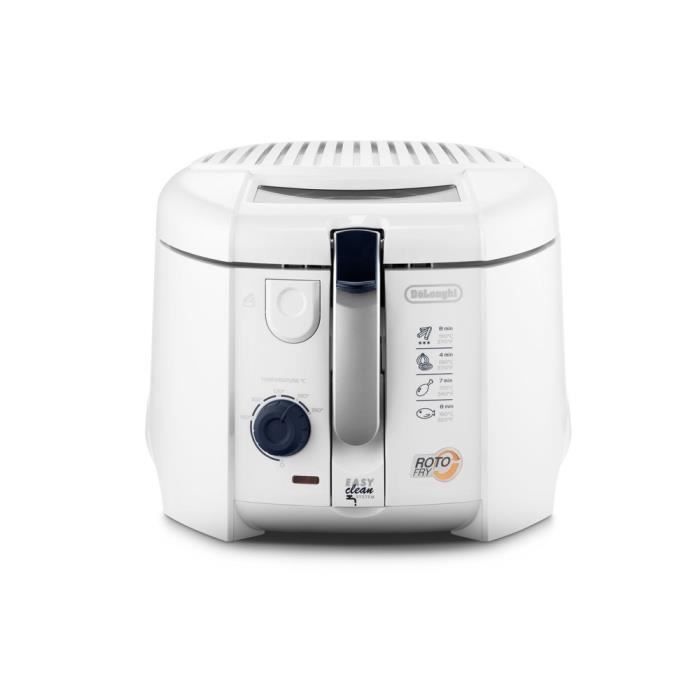 Delonghi Friteuse - F28311 - Acier inoxydable - 1800W - Capacité 1 2L Blanc - vue 4