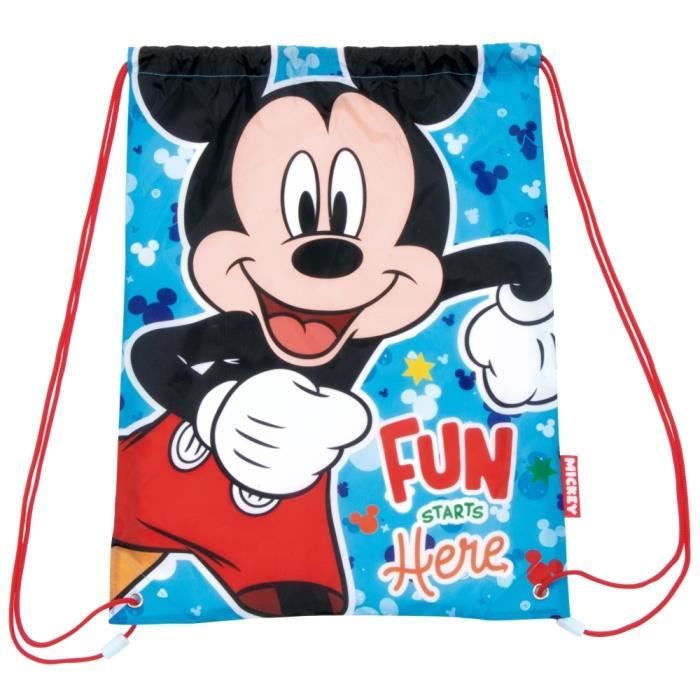 Sac de sport enfant Minnie Mickey Disney multicolor TU