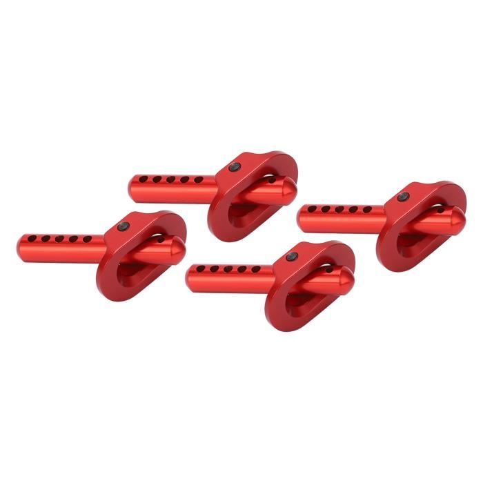 Hapivida Support Colonne de Carrosserie Aimanté pour Voiture RC, 4 Pièces Poteaux Magnétiques en Aluminium Alliage 6061 pour Modèle 1/10, Accessoire SCX10 (Bleue Hapivida Support Colonne de Carrosserie Aimanté pour Voiture RC, 4 Pièces Poteaux Magnétiques en Aluminium Alliage 6061 pour Modèle 1/10, Accessoire SCX10 (Bleue