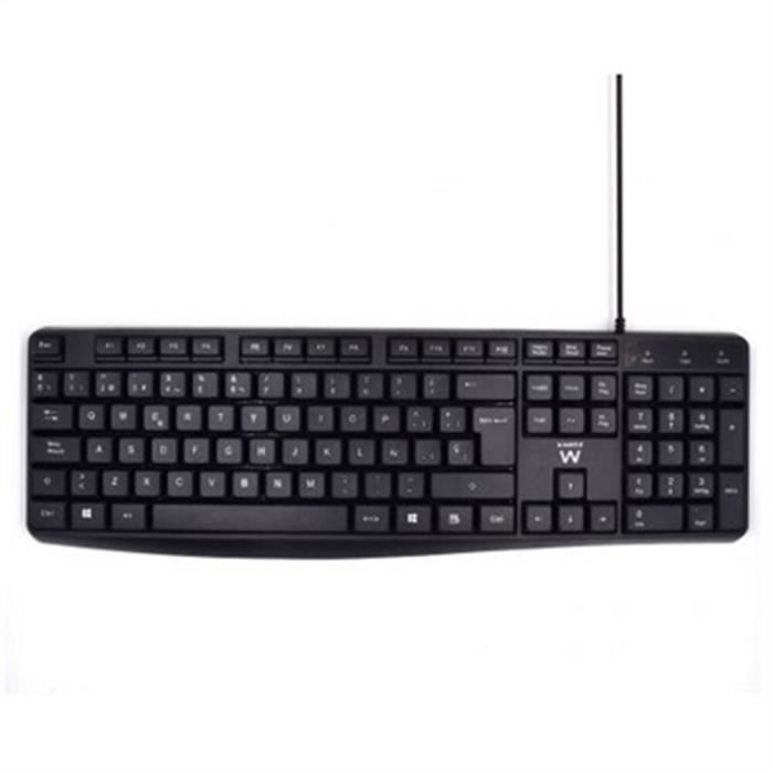 Ewent EW3001 clavier Bureau USB QWERTY Espagnole Neuf - vue 3