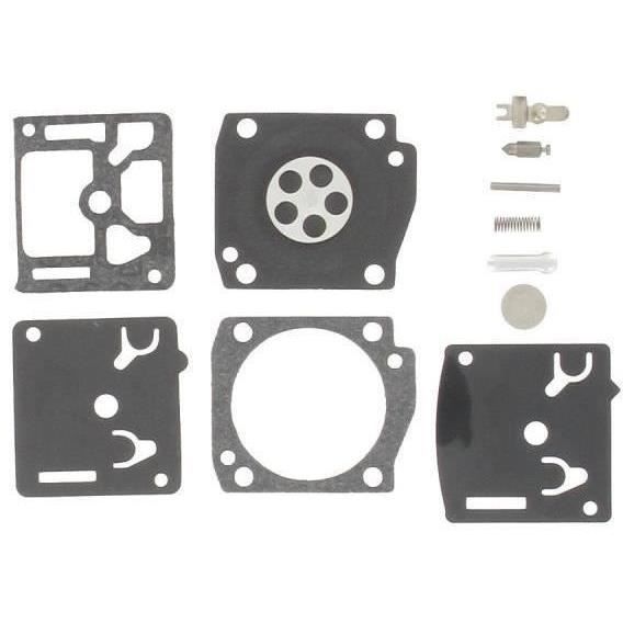Kit réparation membranes et joints carburateur adaptable ZAMA pour modèle carburateur C1Q monté sur 