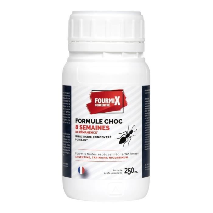 FOURMIX - Anti-fourmis - Formule choc 8 semaines - Flacon concentré 250ml