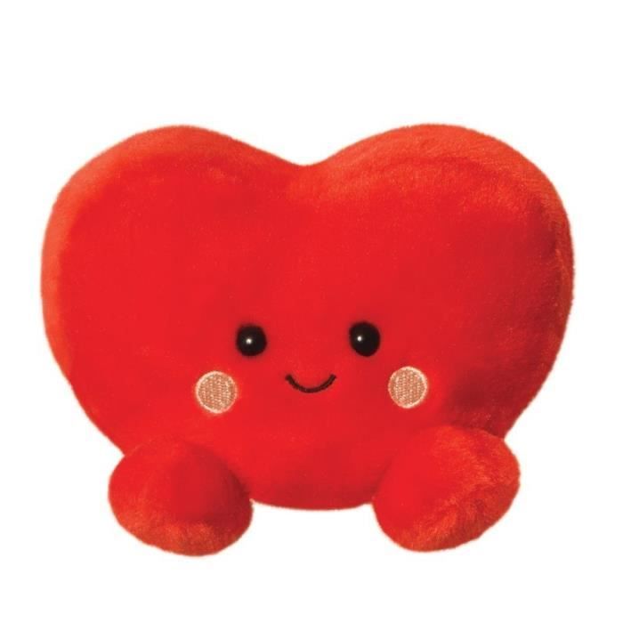 Peluche Coeur love Palmpals 12 5 cm Cdiscount Jeux Jouets