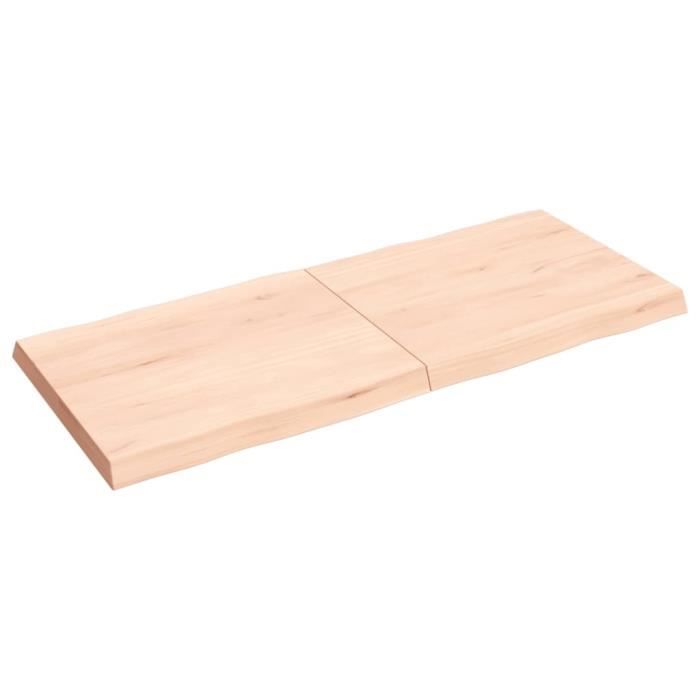 Plateau de table en bois de chêne massif verni - DIOCHE - Rectangulaire Plateau de table en bois de chêne massif verni - DIOCHE - Rectangulaire